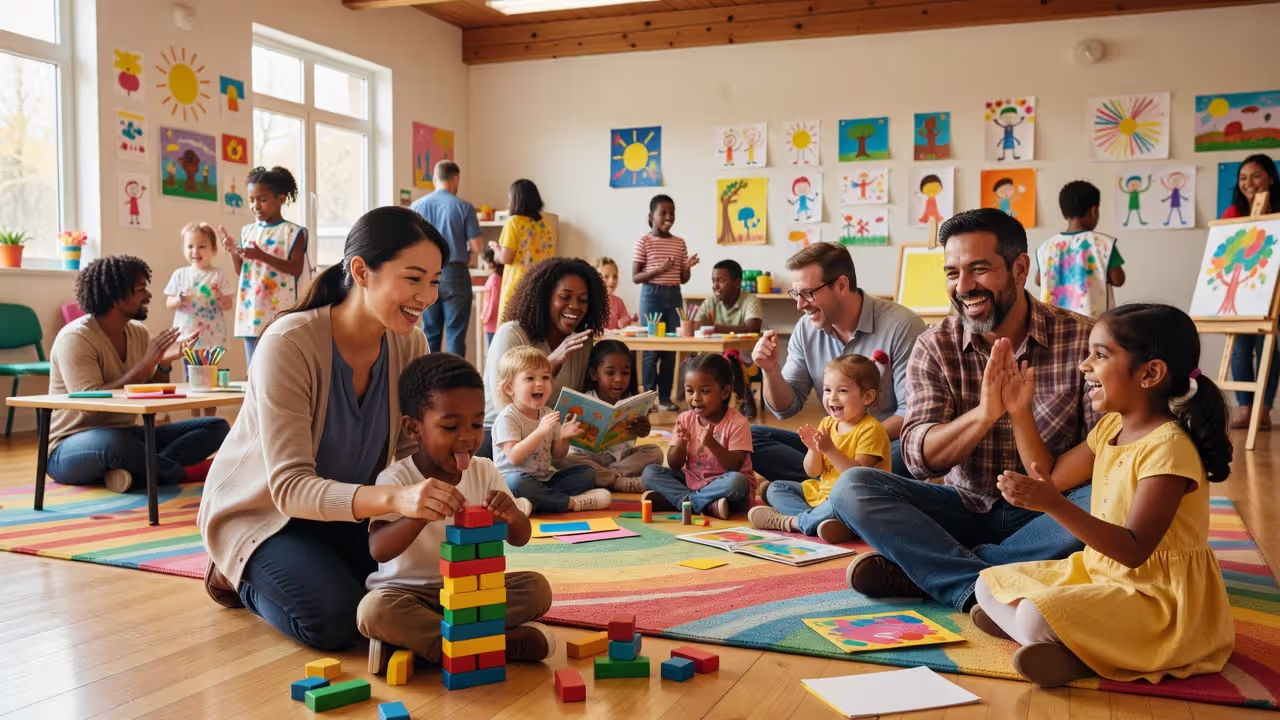 Community program supporting families as part of childhood trauma prevention efforts